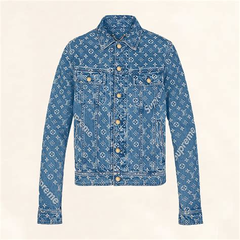 veste jean louis vuitton|louis vuitton denim jacket.